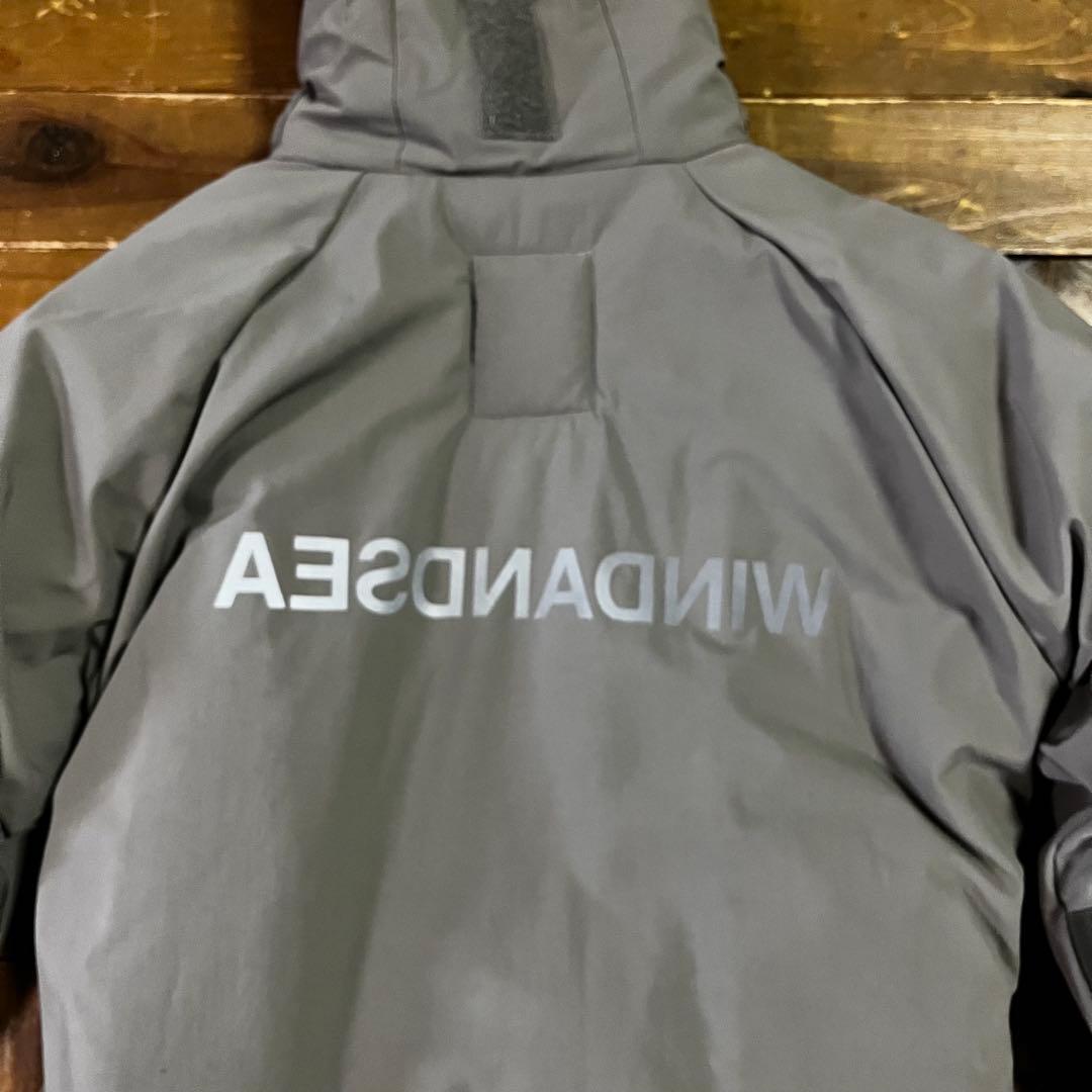 WIND AND SEA LEVEL7 ダウンジャケット ウィンダンシー S - メルカリ