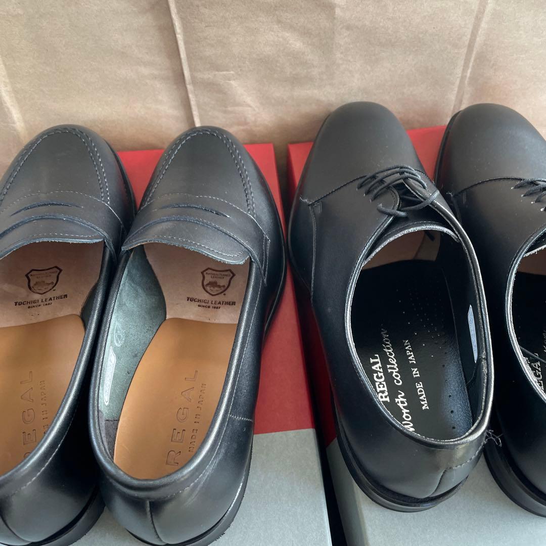 リーガル 12GL V267 ブラック 24CM 2足セット - メルカリ