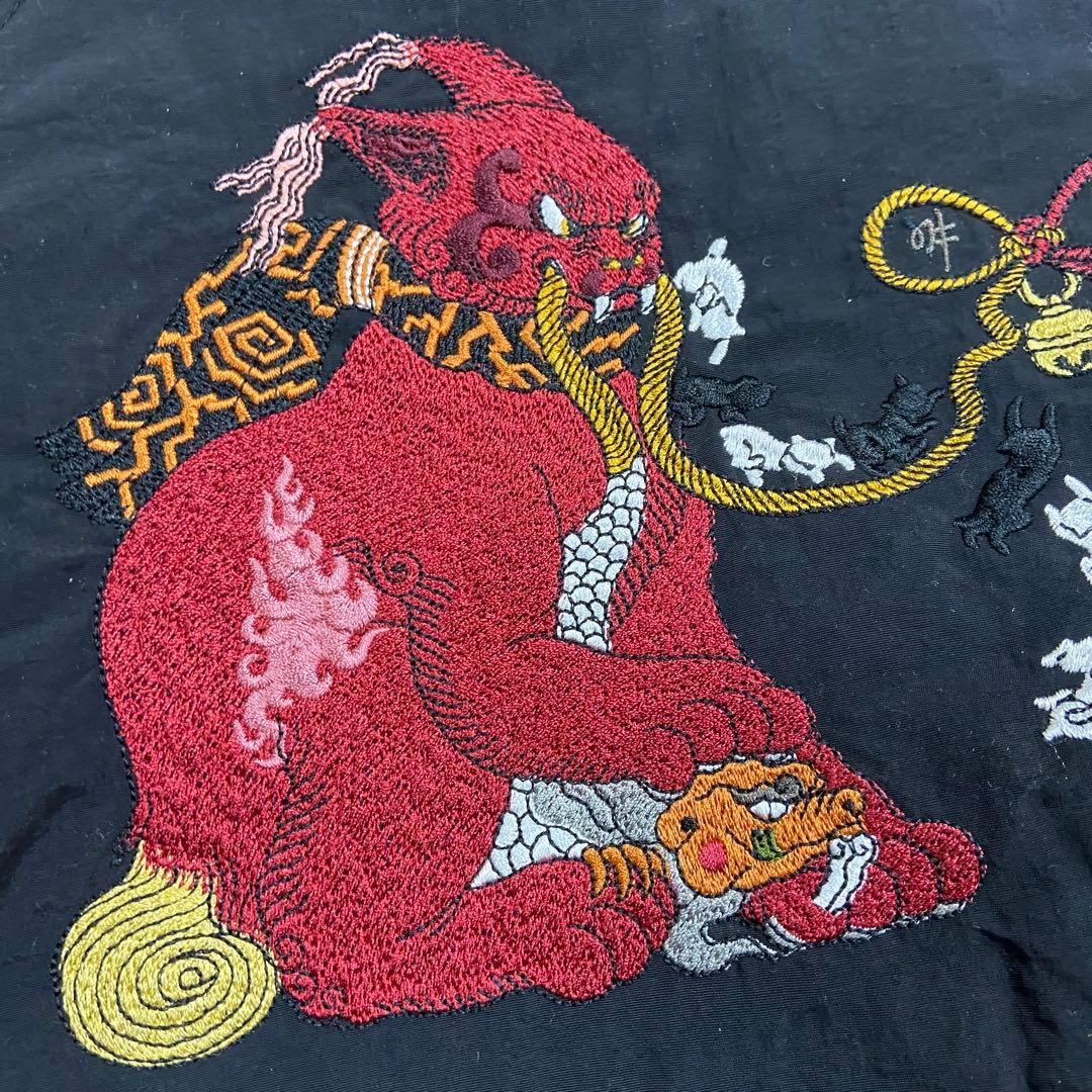 graniph グラニフ⭐️刺繍ブルゾン スカジャン 石黒亜矢子 Mサイズ