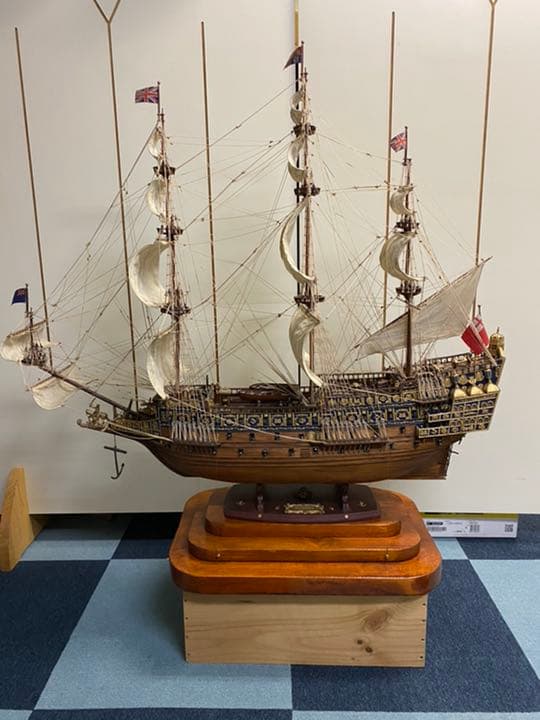 模型船　ソブリン　オブ　ザ　シーズ 楽天市場】帆船模型 ソブリン.オブ．ザ．シーズ号(青)Lサイズ