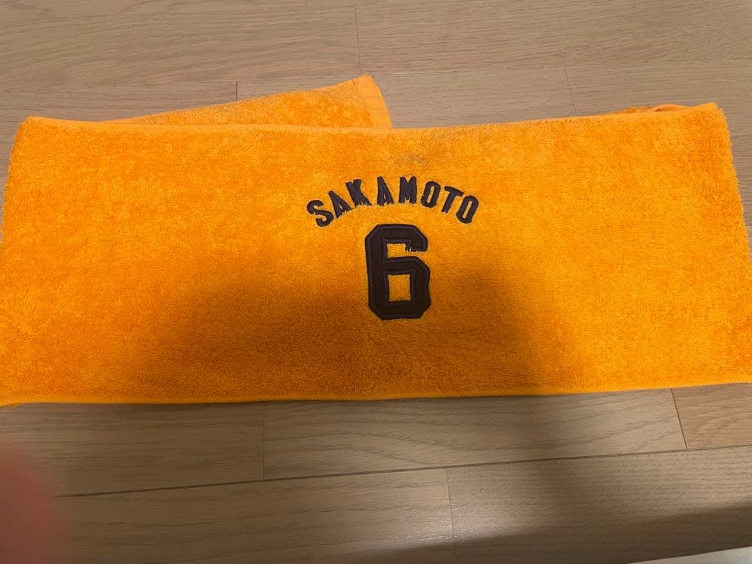 GIANTS SAKAMOTO 6 ユニフォーム タオルセット 早いもの勝ち！坂本勇人
