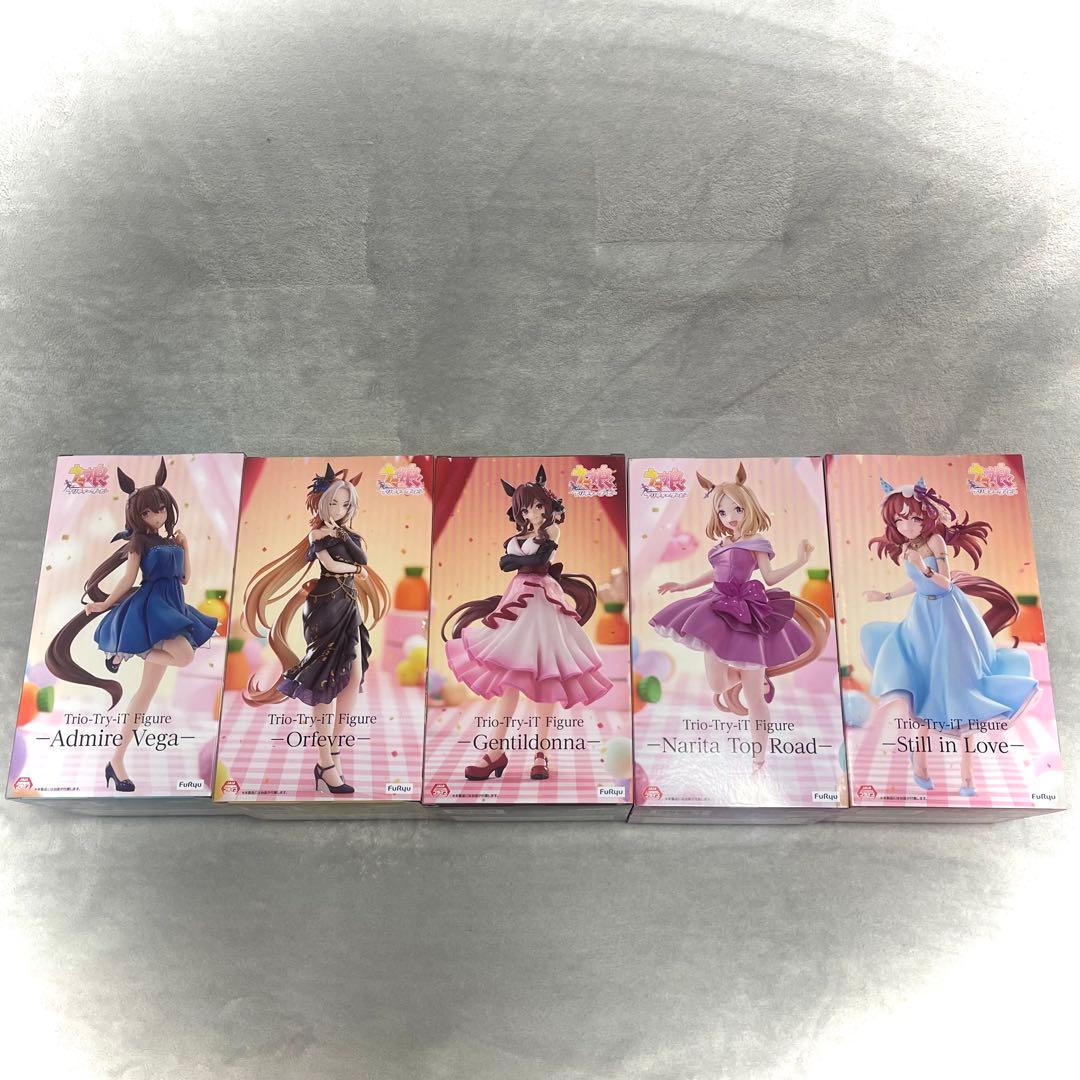 round1限定trio-try-itウマ娘プリティーダービーフィギュア5種 - メルカリ