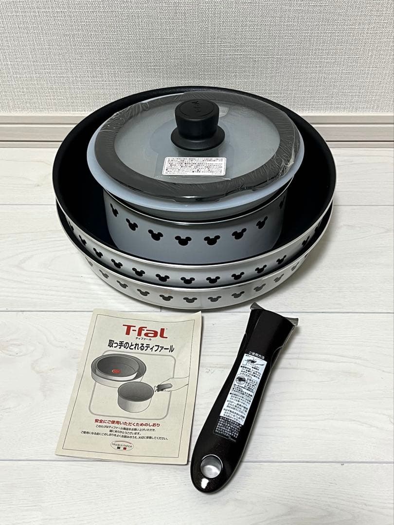 新品】6点セットT-fal インジニオ・ディズニー・ホワイトセット