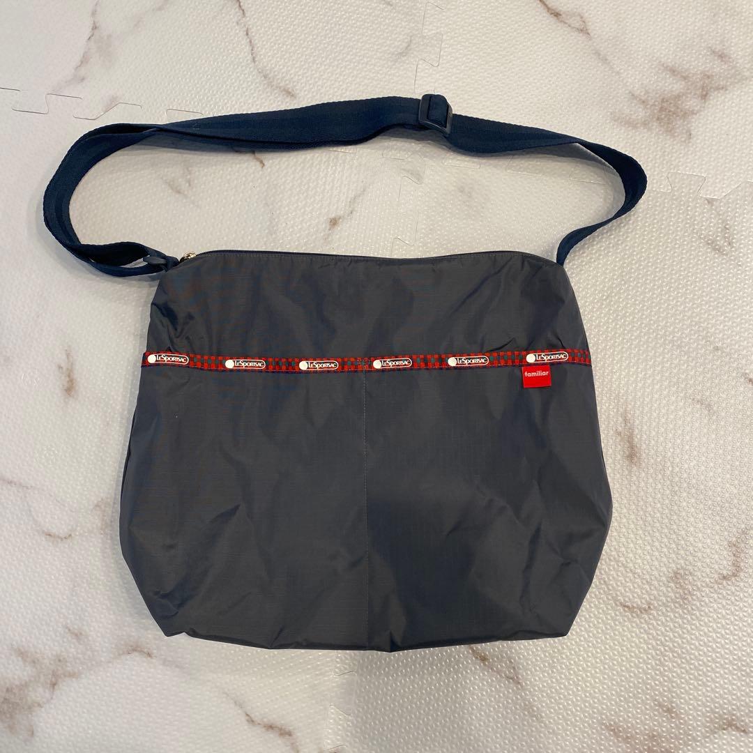 familiar LeSpoRTSAC ショルダーバック　ファミリア　レスポ LeSportsac×familiar 人気コラボ企画第3弾 仕事や日常で使える