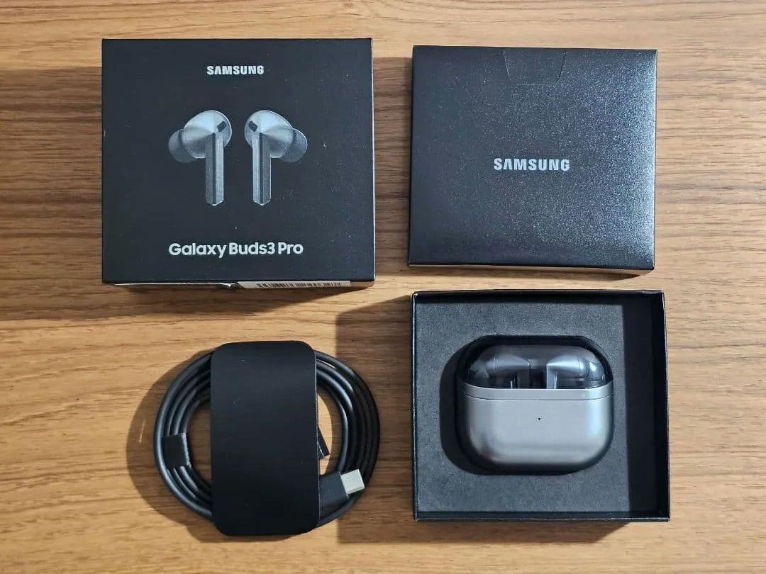 イヤホン Galaxy Buds3 Pro / Black Samsung Galaxy Buds3 Pro, Bluetooth Earbuds with Adaptive Noise