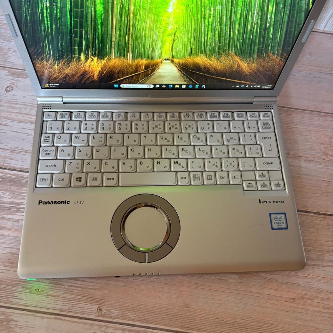 人気の国産PC❗】レッツノート i5 8G SSD256G 12.1 オフィス