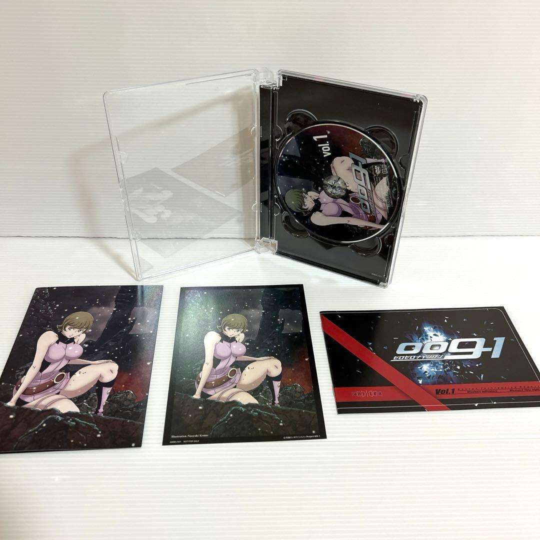 009-1 ゼロゼロナインワン 全6巻　全巻収納BOX付き　セット DVD 希少