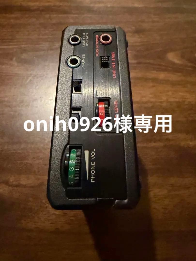 【整備済み稼働品】SONY WM-D3 カセットウォークマン WALKMAN SONY WALKMAN カセットプレーヤーWM-D3 - メルカリ