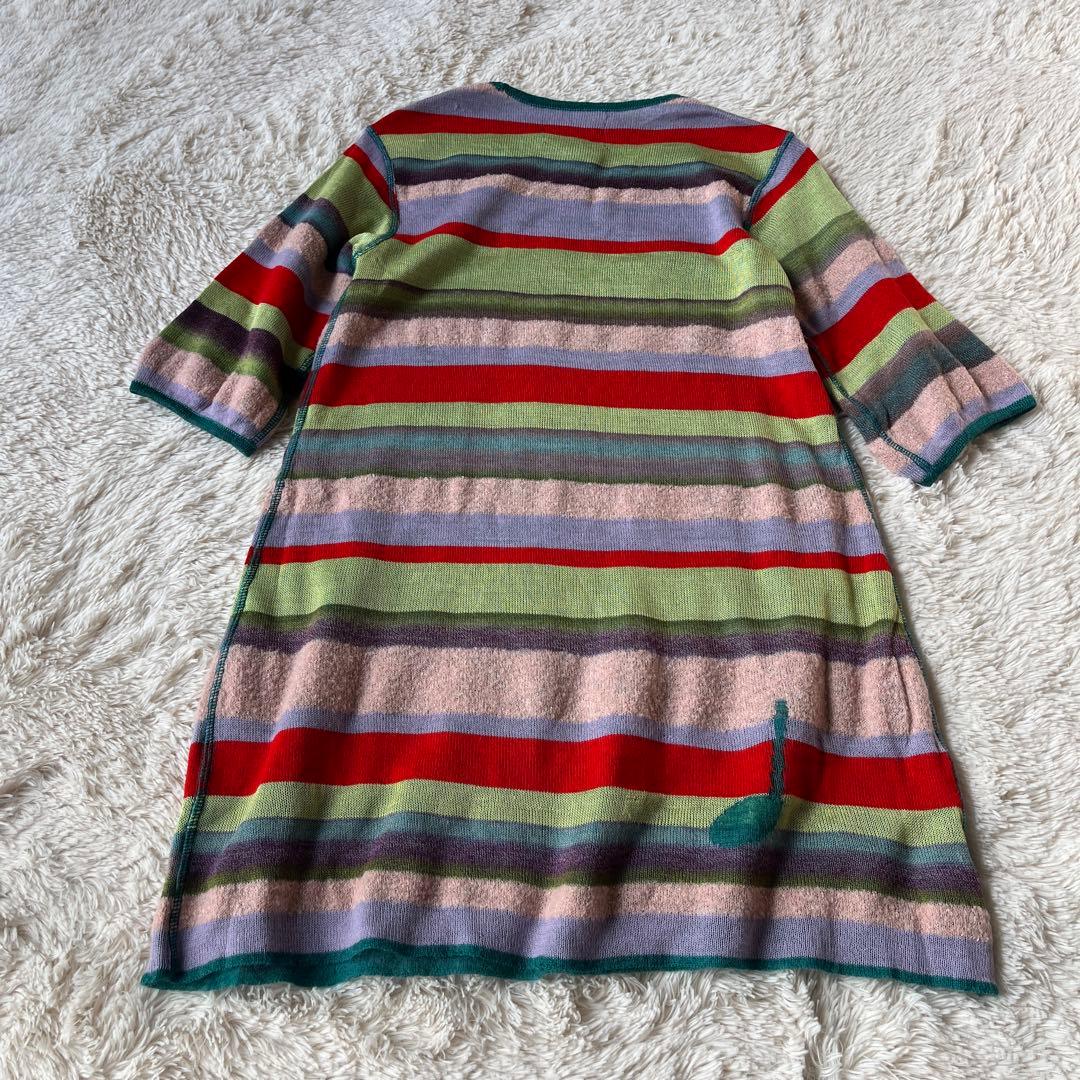 にゃにゃん様専用 M.&KYOKO マルチカラーワンピース ネックウォーマー