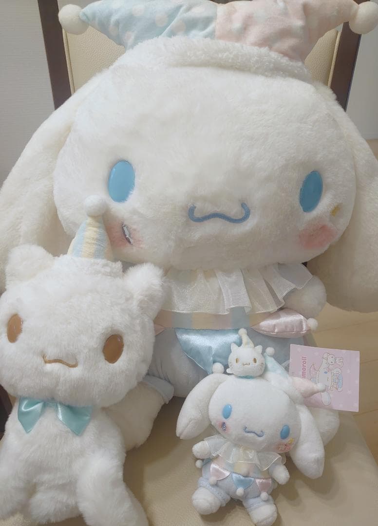 シナモロール シロ太郎 バースデーぬいぐるみ バースデーマスコット