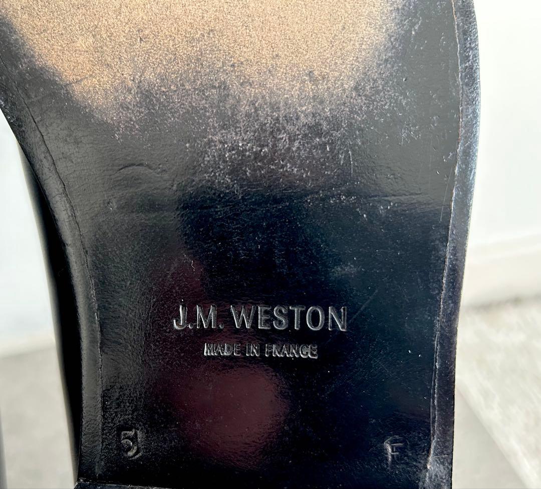 【美品】J.M.WESTON ローファー 180 ボックスカーフ 5E ブラック