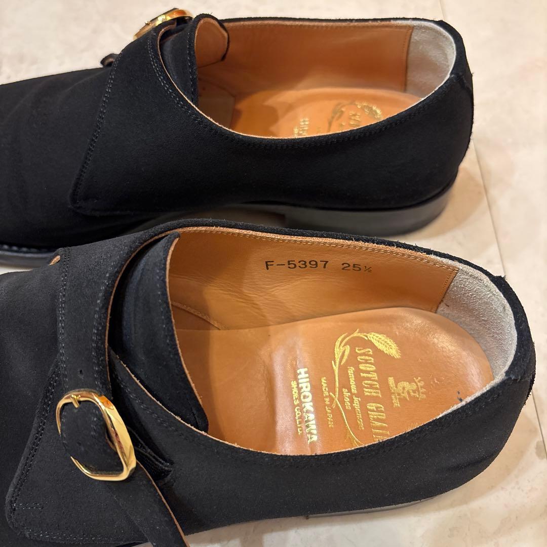 値下げ)スコッチグレイン SCOTCH GRAIN プレーンモンク - 靴最 安値