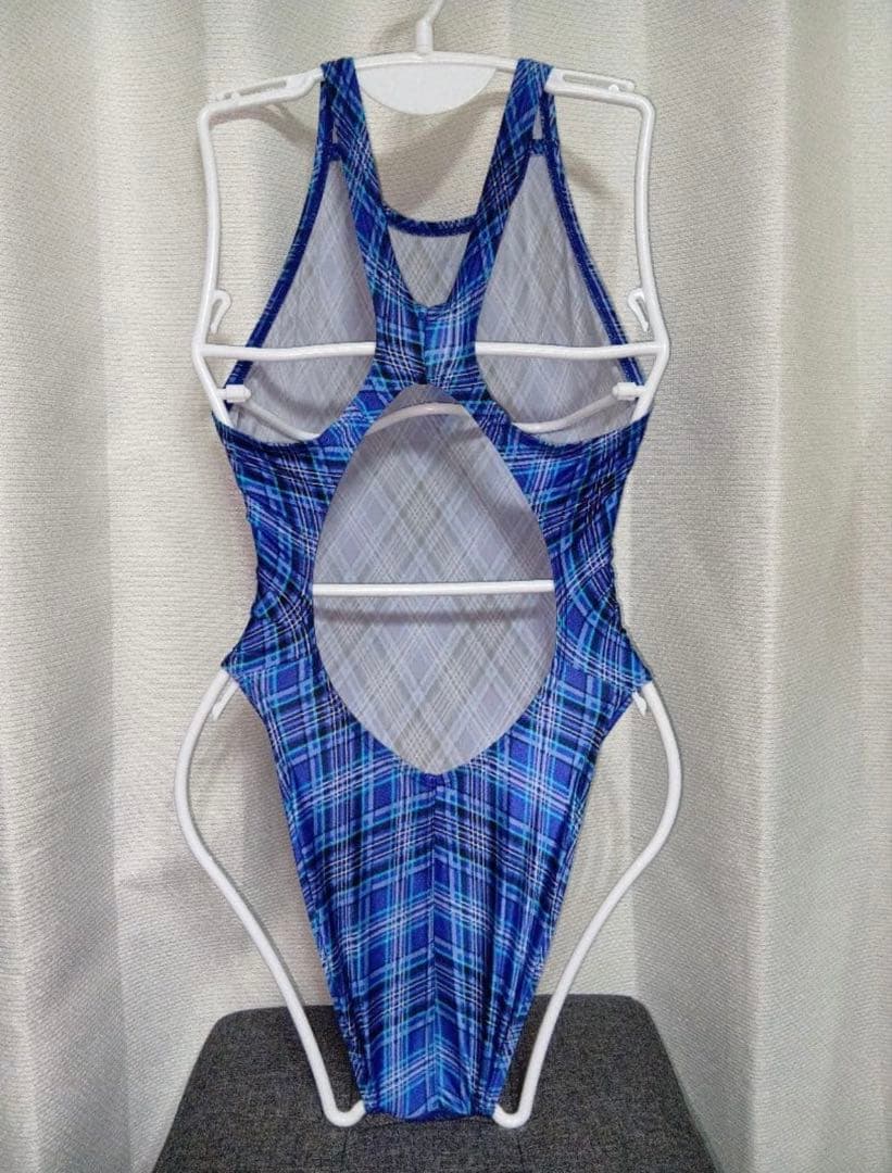 アシックス 超ハイレグ ハイドロSP スパイラルカット 競泳水着 L