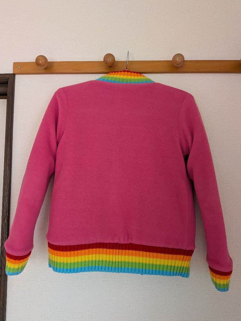 Angel Blue レインボー ニットジャケット リバーシブル 150 - メルカリ