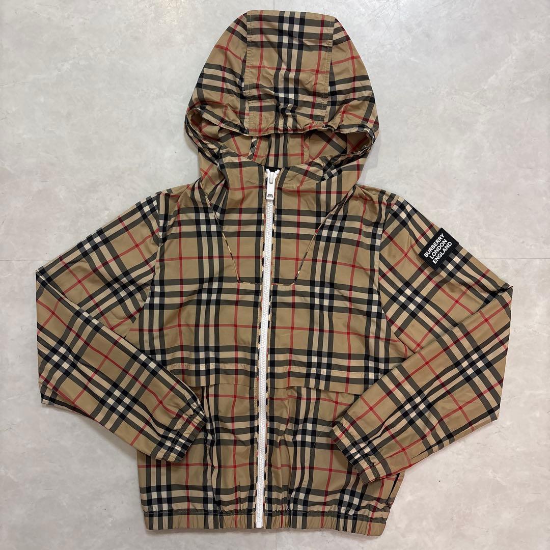 BURBERRY キッズ チェック柄 薄手 ジャケット burberry/バーバリー通販 | リバーシブル チェック ジャケット【送料