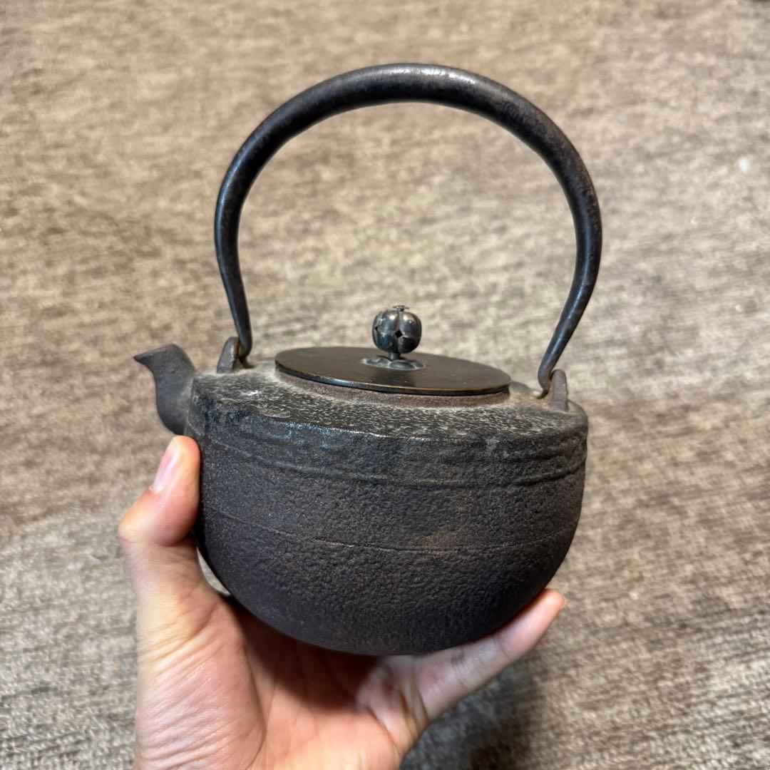 鉄瓶　銀摘付　鉄器　 アンティーク　骨董品　レトロ　鉄びん　茶道具 楽天市場】鉄瓶（骨董品・アンティーク｜アート・美術品・骨董品・民芸