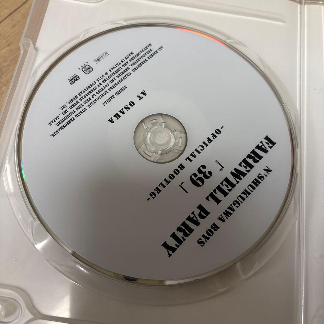 ミュージック N'Shukugawa Boys Farewell Party \"39\" DVD