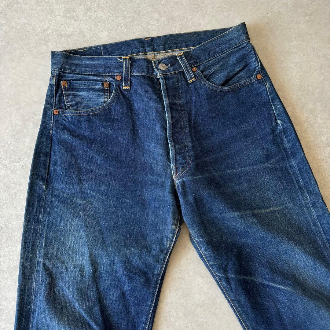 90s LEVI'S 501XX BigE 555 バレンシア 55年モデル復刻 - メルカリ