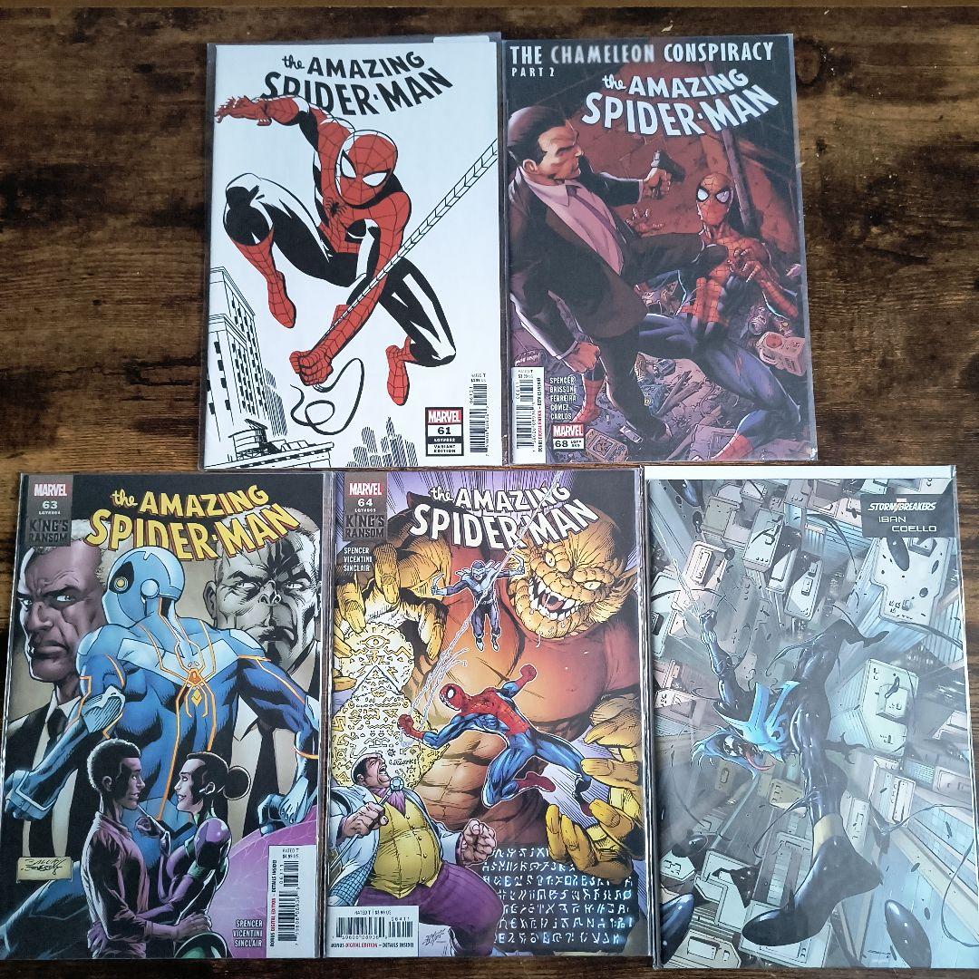 アメコミリーフ】The Amazing Spider-Man 12冊セット