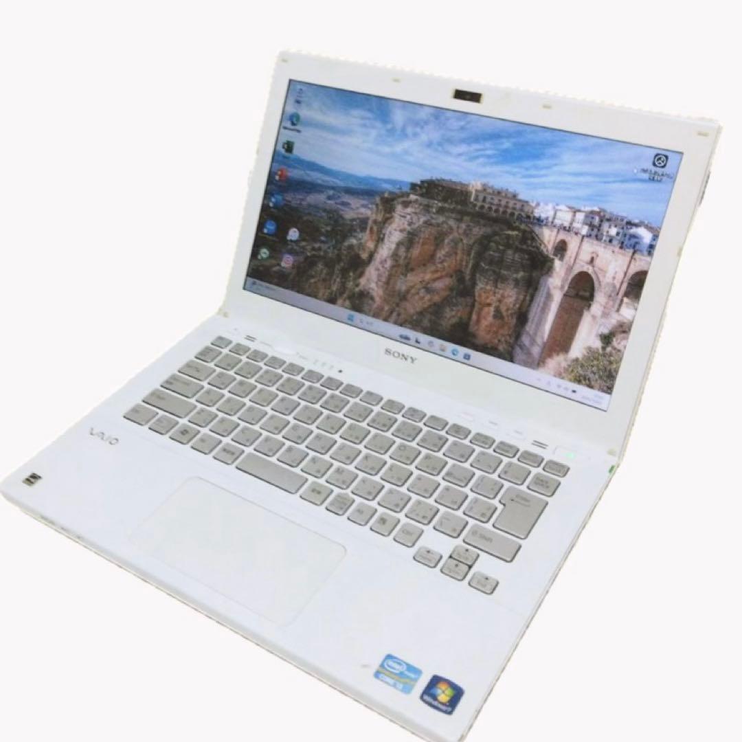 VAIO✨SSDすぐ使えるWindows11ノートパソコン初期設定済カメラ付き