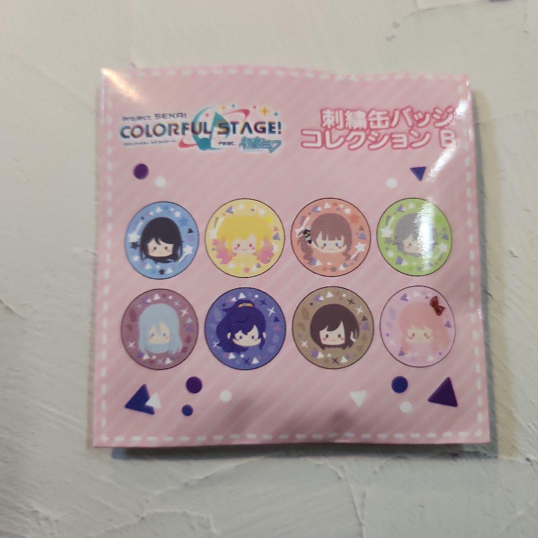 プロセカ 朝比奈まふゆ 刺繍缶バッジ - メルカリ