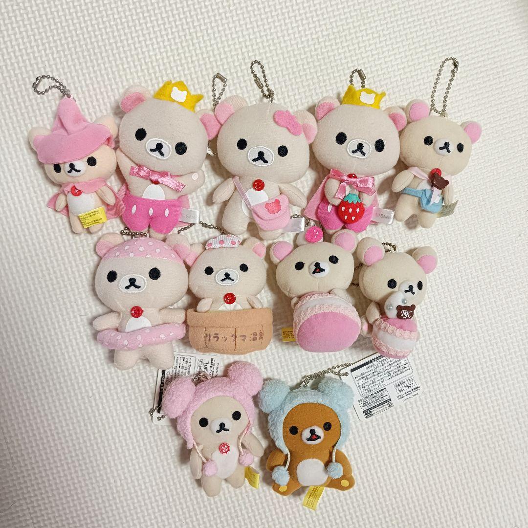 コリラックマ キーホルダーマスコットまとめ売り - メルカリ