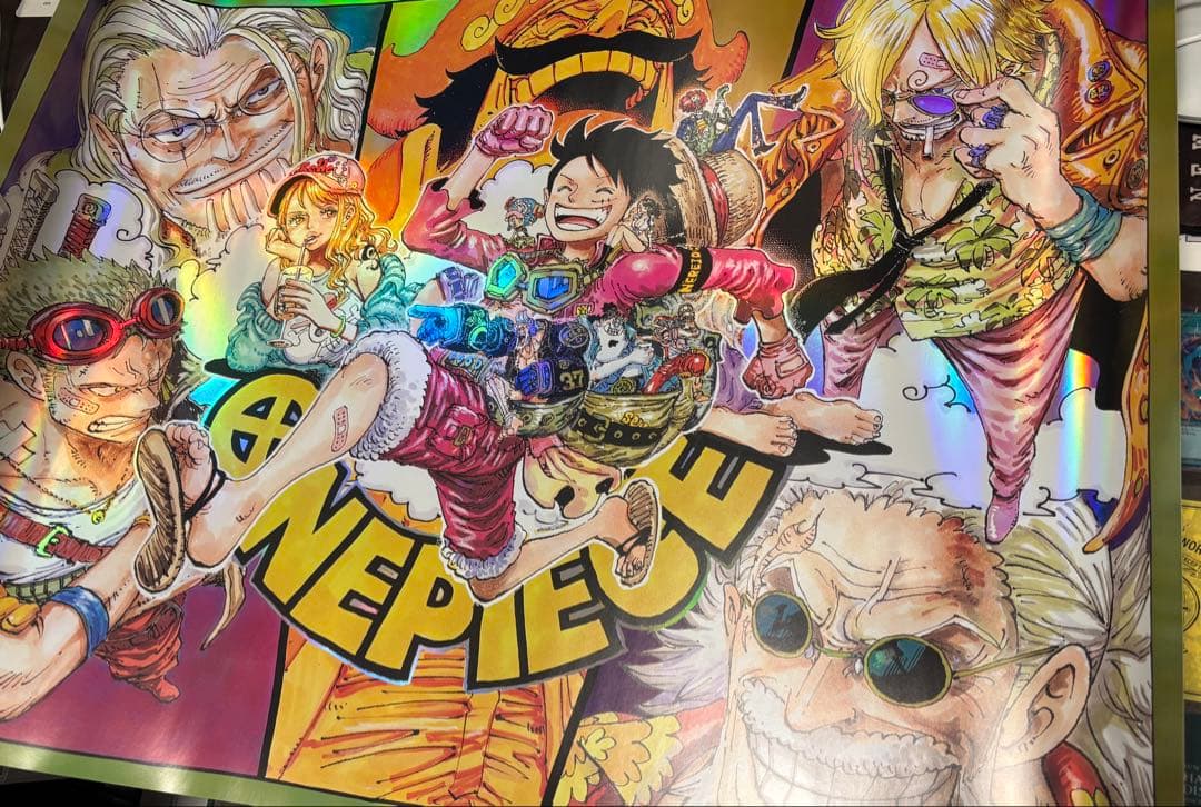 300枚限定品 ONE PIECE オーロラポスター B2サイズ - メルカリ