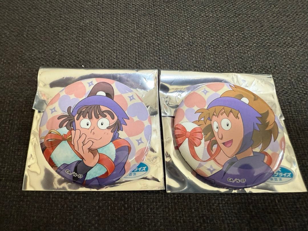 忍たま乱太郎 アニカフェ はぁとふる大作戦の段 缶バッジ 尾浜勘右衛門