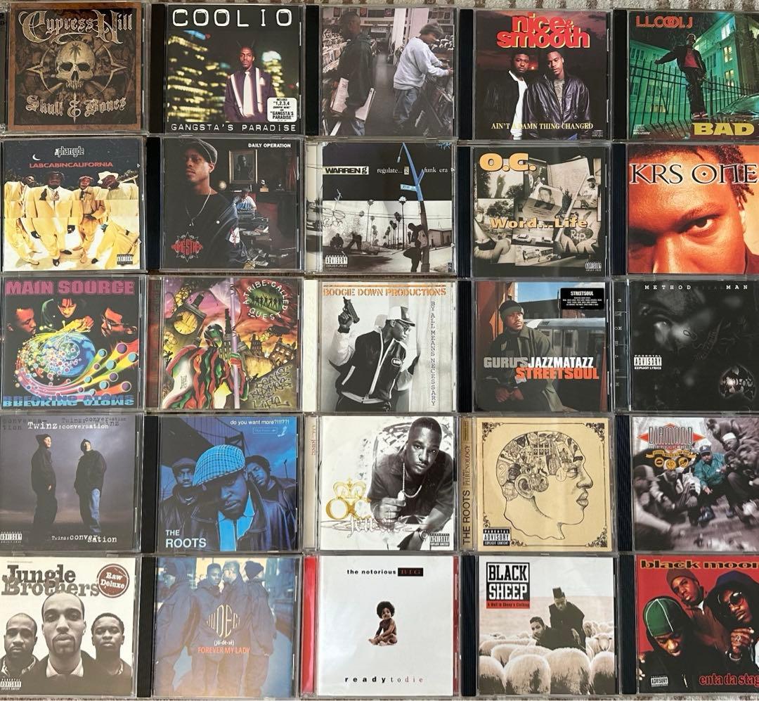 80s~00s HIPHOP CD165枚➕α まとめ売り 【名盤・レア】 - メルカリ