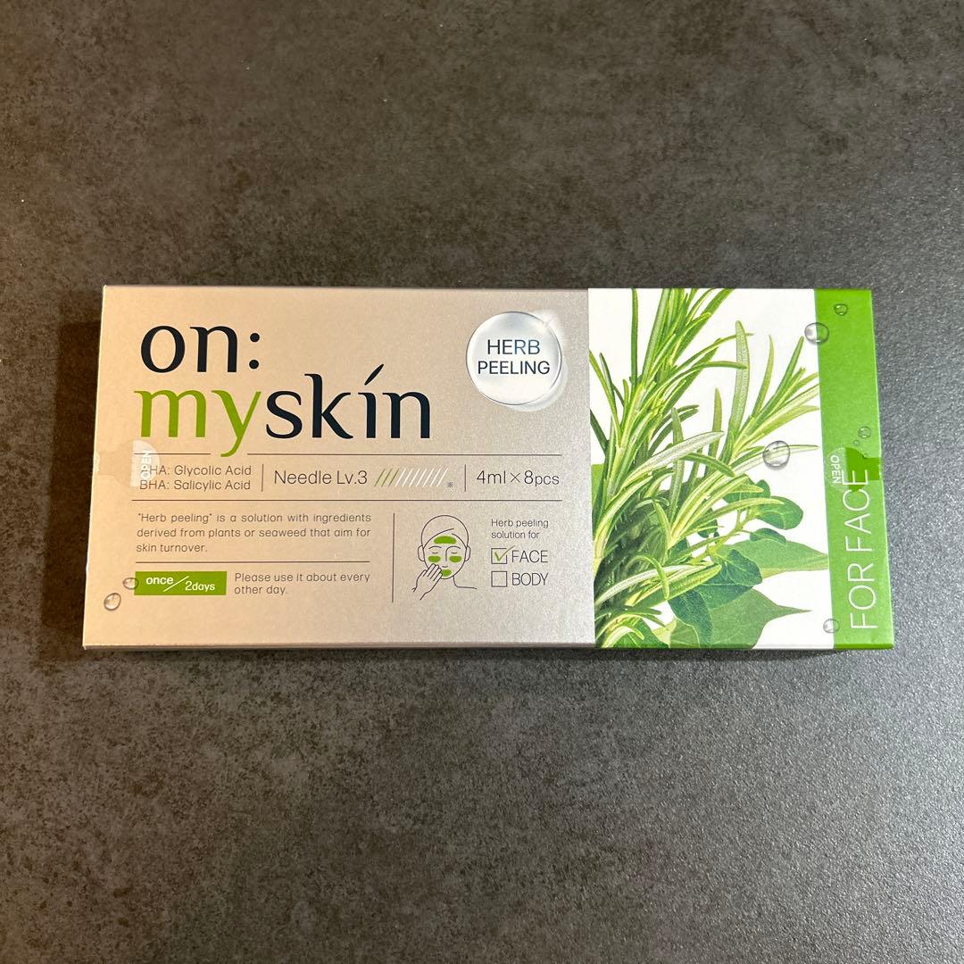 on:myskin オンマイスキン ハーブピーリング 4ml×8個 - メルカリ
