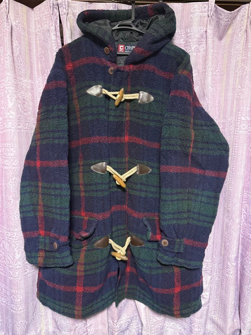 CHAPS RALPH LAUREN チェック柄ダッフルコート 中古・古着通販】LAUREN RALPH LAUREN PETITE (ローレンラルフローレン