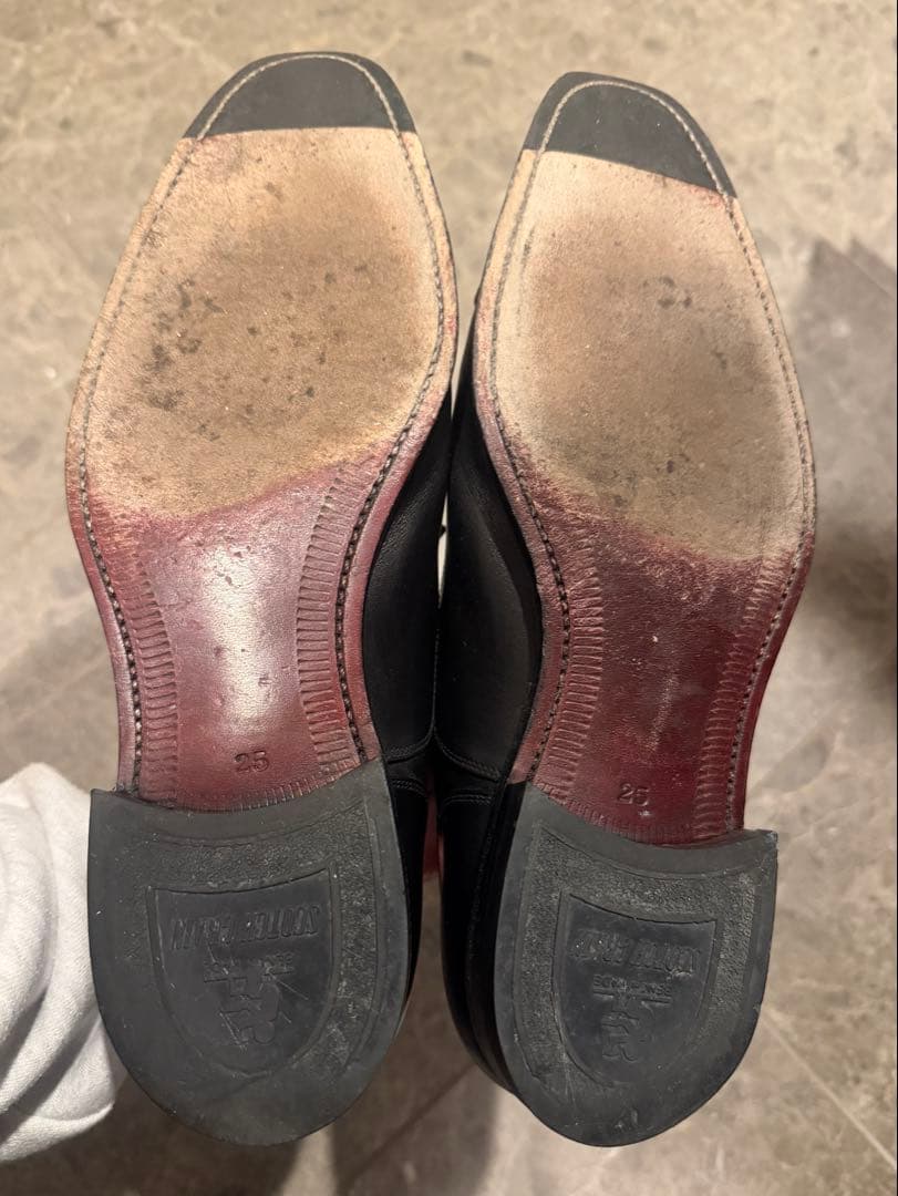 【木製シューキーパー付属】スコッチグレイン T0286 25.0cm