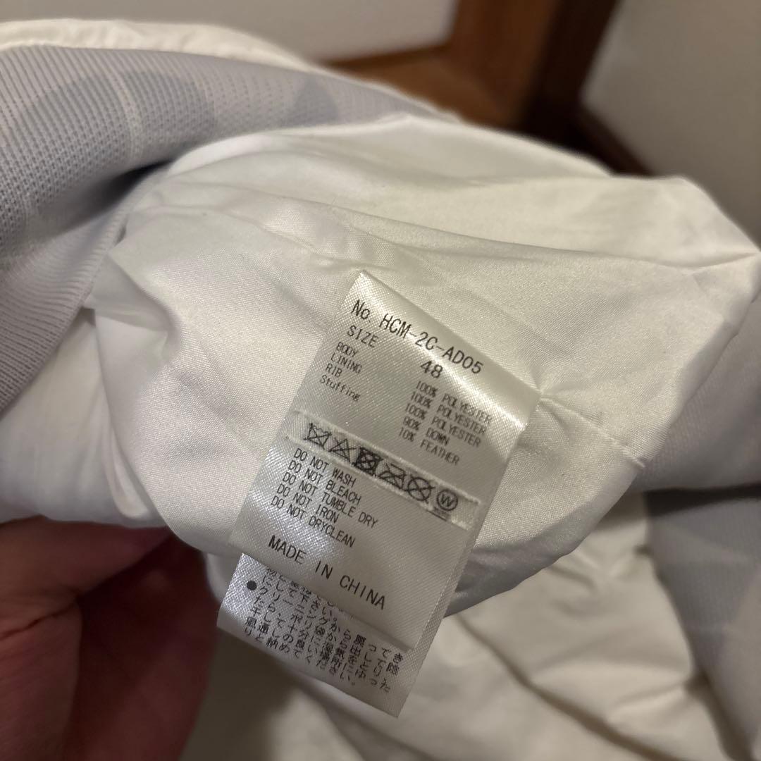 ✨極美品✨]HORN GARMENT ダウンジャケット ホワイト48 Lサイズ - メルカリ