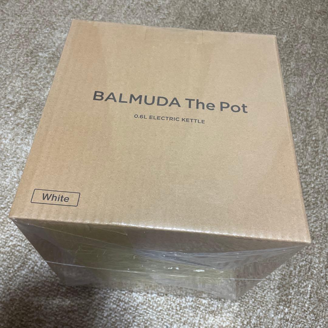 BALMUDA The Pot 0.6L 電気ケトル　新品未使用