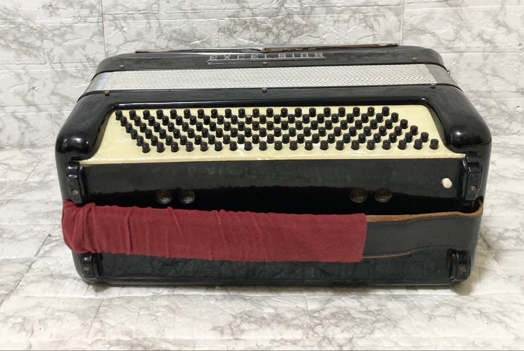 音出し確認済 蛇腹良好】EXCELSIOR アコーディオン Mod.303/S - メルカリ