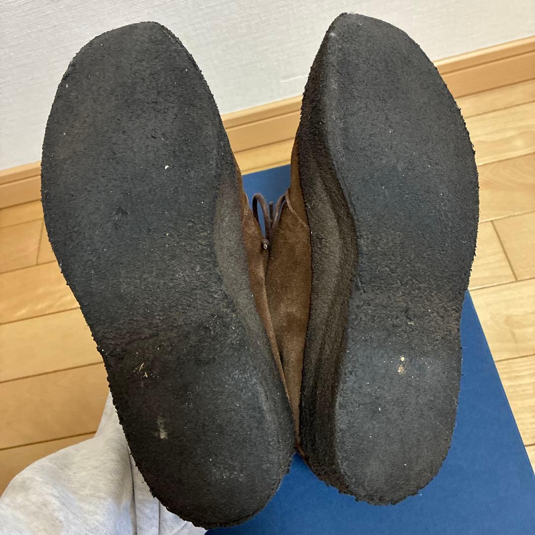 SANDERS サンダース チャッカブーツ スエード ブラウン 箱あり