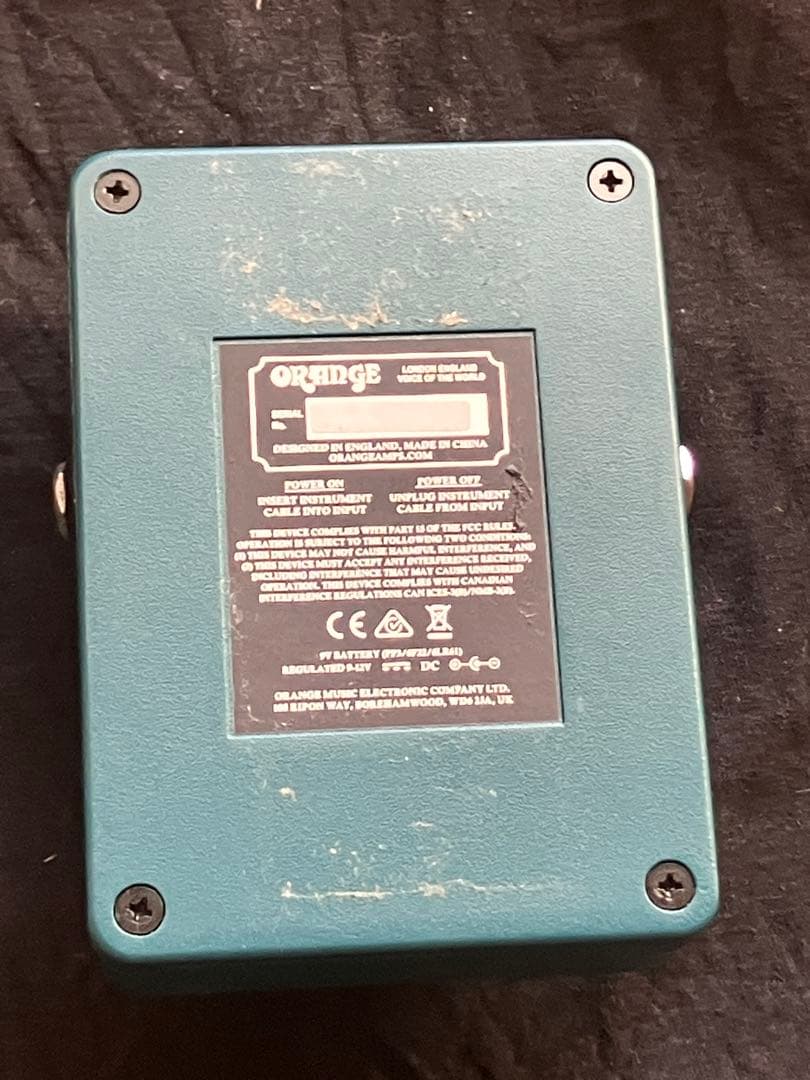 Orange fur coat octave fazz ファズ 本体のみ 可動品 - メルカリ