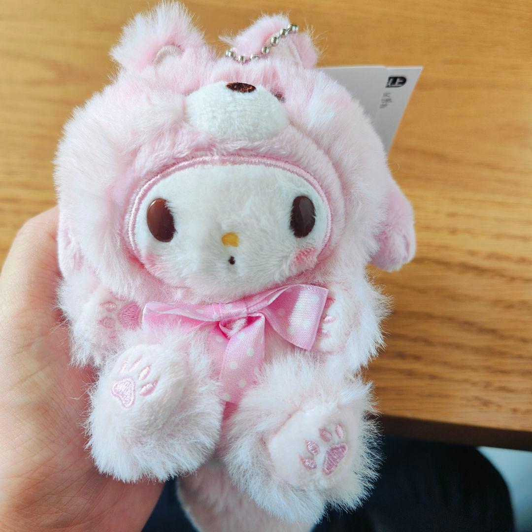 サンリオ 北海道限定 マイメロディ キツネ ぬいぐるみ キーホルダー