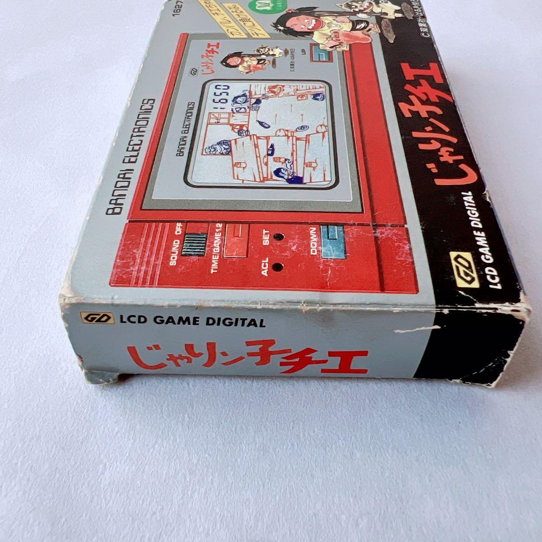 希少✨バンダイ じゃりン子チエ ゲームウォッチ 昭和レトロ 箱、取説、袋付