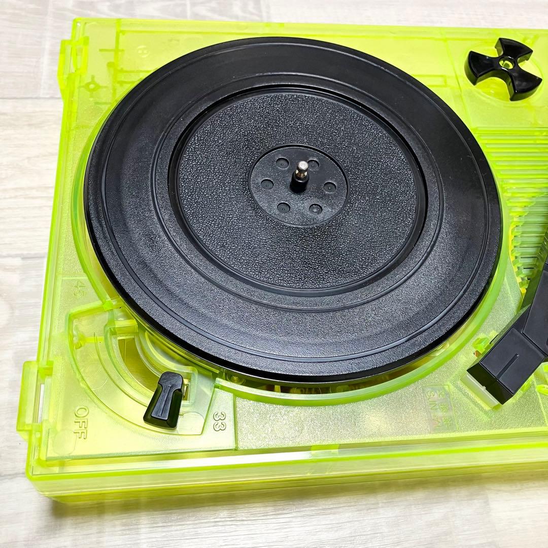 極美品 希少 限定カラー☆コロンビア GP-3 レコード クリスタル蛍光