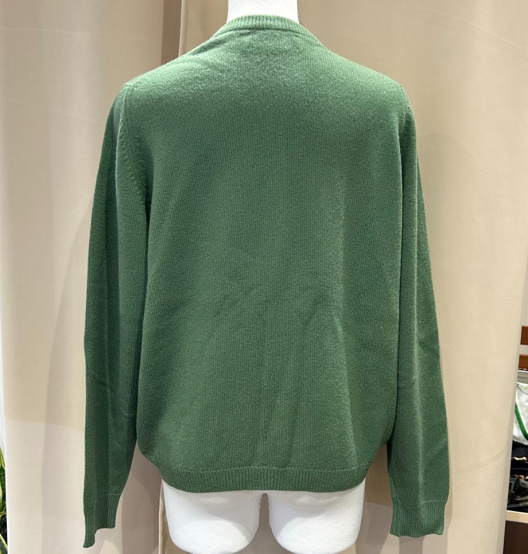 BALLANTYNE バランタイン カーディガン カシミア 44 グリーン