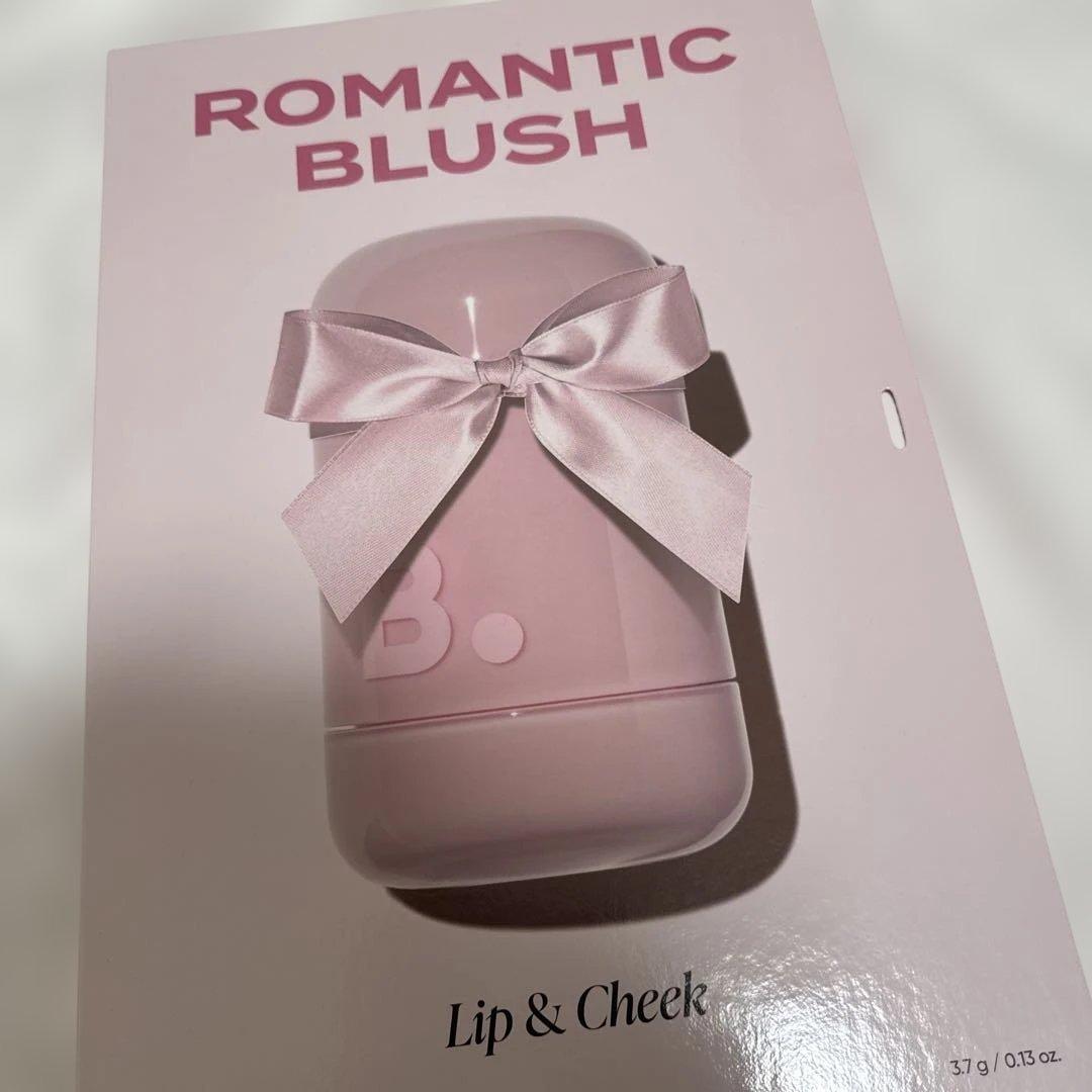 banila co. リップ＆チーク 当選品 2025年夏新作口紅】バニラコ ロマンティック ブラッシュ リップ