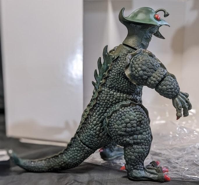 宇宙大怪獣ギララ（エクスプラス）箱付ソフビフィギュア - メルカリ