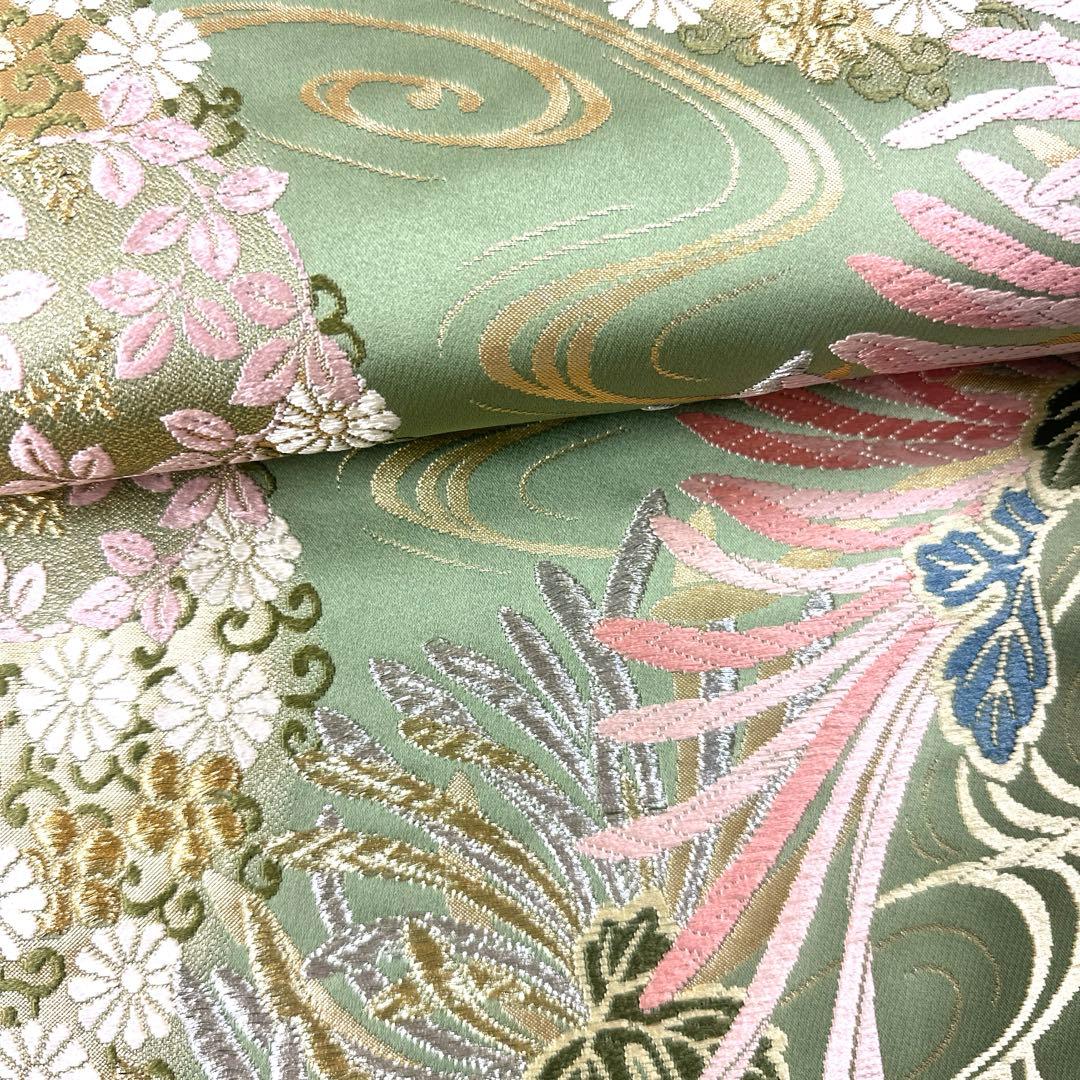 専用帯4617 4503 4555 三点セット ○高級 正絹 花詩 六通 袋帯 - メルカリ
