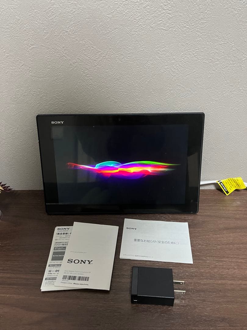 防水／動作良好】SONY Xperia Tablet Z SGP312 初期化 - メルカリ