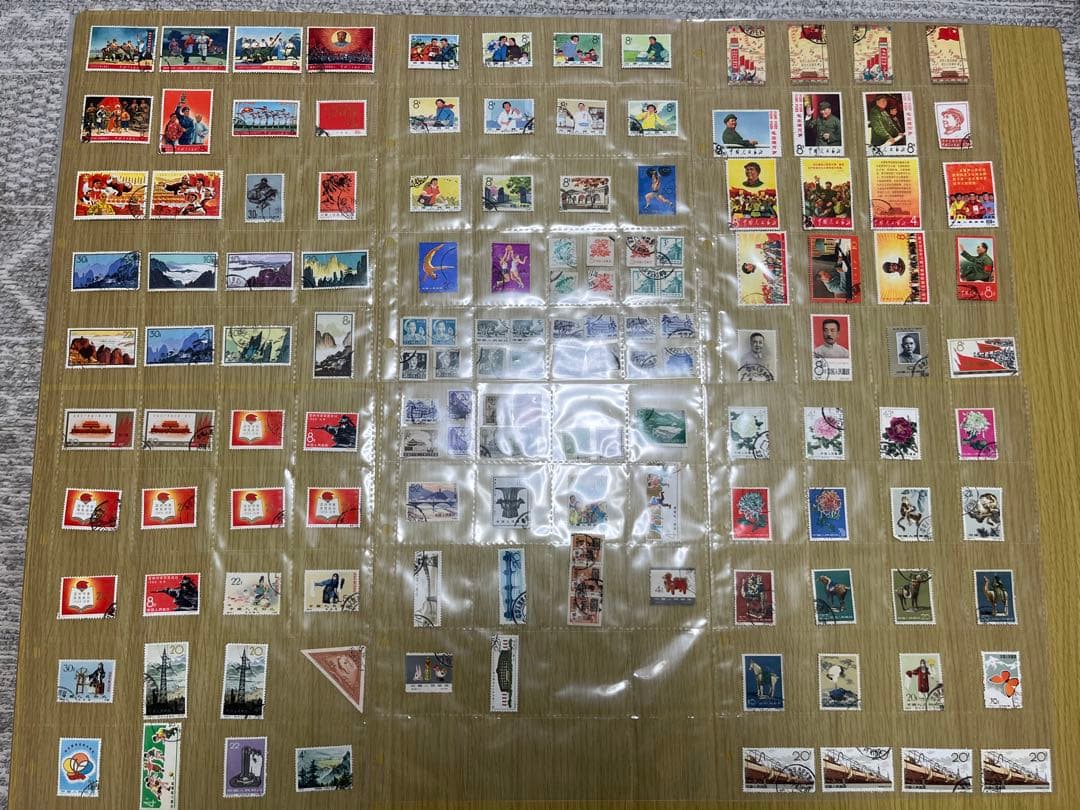 【ケンジ】中国 1960年代古切手 まとめ売り 中国切手「偉大なる祖国第1次（敦煌壁画）」について｜歴史と芸術が