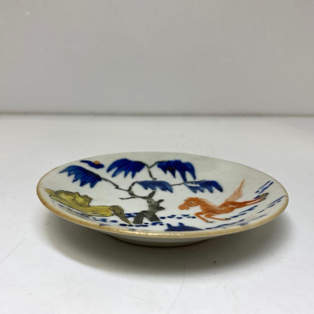 中国清朝時代 南京赤絵 小皿 約10.6㎝ 東さ7-1117① - メルカリ