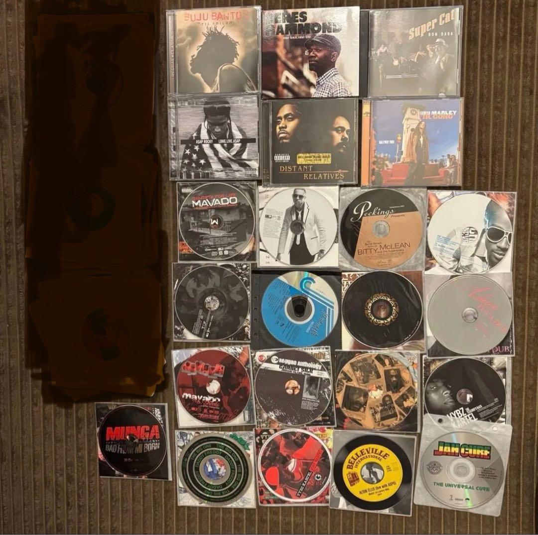 【美品】レゲエ ヒップホップ CDまとめ売り 洋楽CD ヒップホップ、ラップ、R&B 、レゲエ まとめ売りの通販 by メル