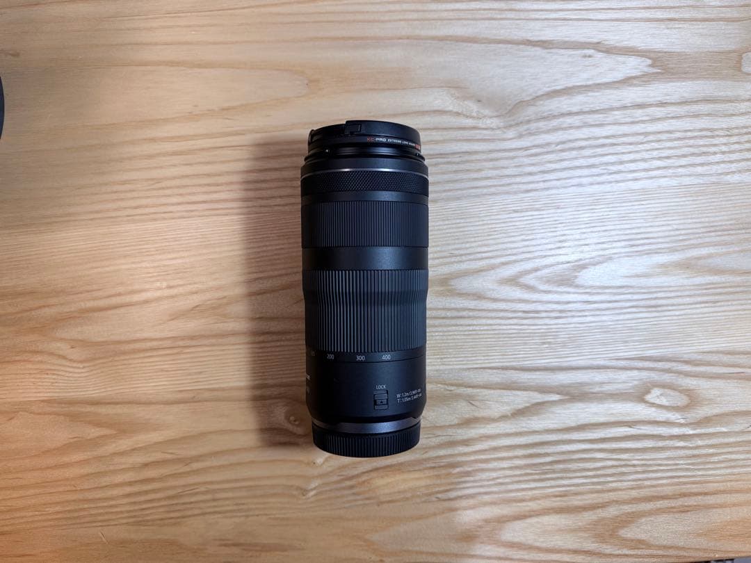 RF100-400mm F5.6-8 IS USM レンズフィルター付き