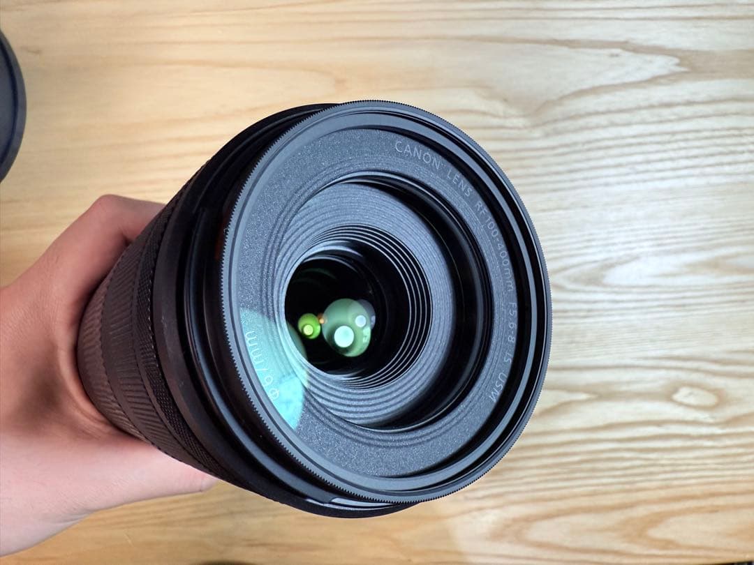 RF100-400mm F5.6-8 IS USM レンズフィルター付き